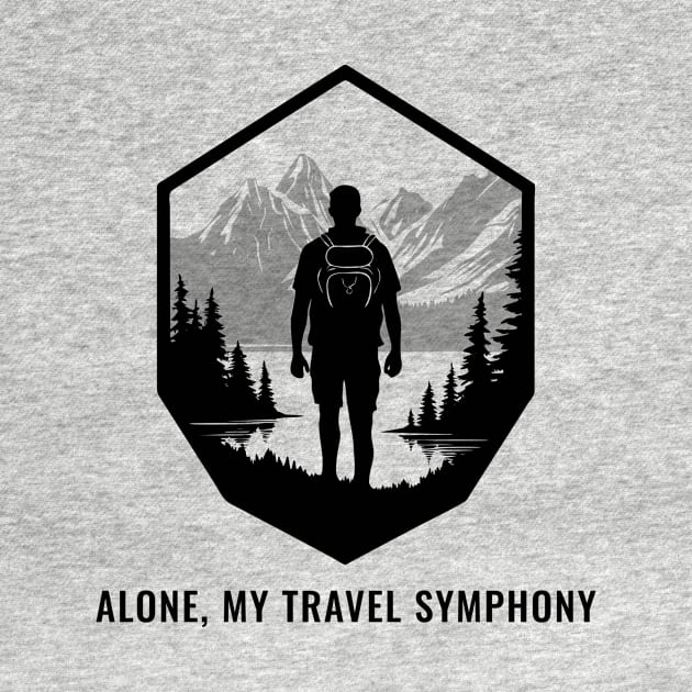 Alone My Travel Symphony, Solo Traveling, Solo Adventure by InF